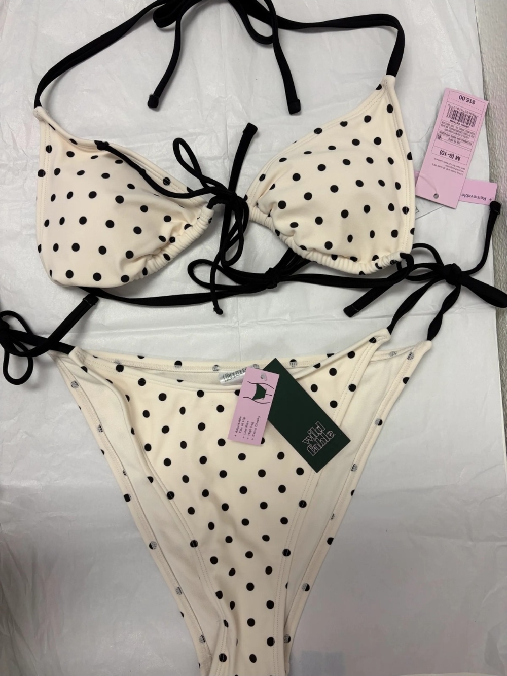 Women's Bikini Set Large Bottom Medium Top #867